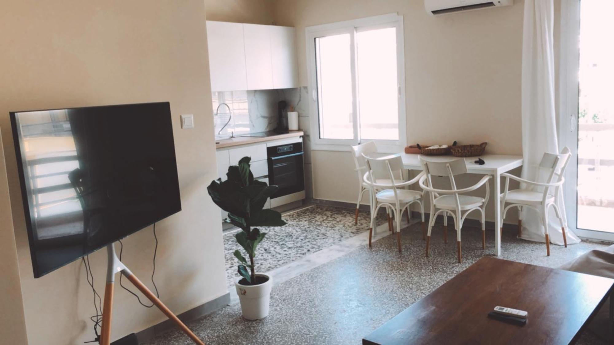 Mz Apartment Néa Péramos Esterno foto